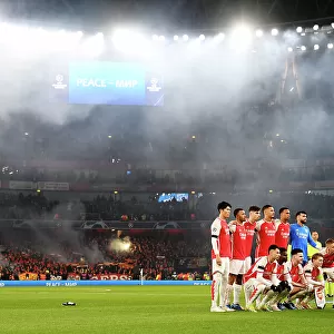 Arsenal FC vs RC Lens: Group B - UEFA Champions League 2023/24: Team Photo at Emirates Stadium