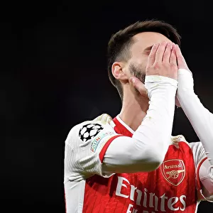 Arsenal FC vs Sevilla FC: Fabio Vieira's Emotional Reaction in Arsenal's 2023-24 UEFA Champions League Clash