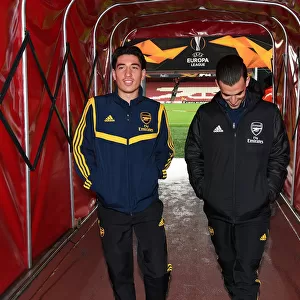 Arsenal FC vs Vitoria Guimaraes: Hector Bellerin and Dani Ceballos Pre-Match Moment - UEFA Europa League 2019-20