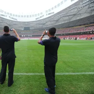 Arsenal FC: Walcott vs Mannone - Pre-Season Clash with Manchester City in Beijing, 2012 Arsenal FC: Walcott vs Mannone - Pre-Season Clash with Manchester City in Beijing, 2012
