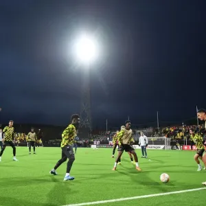 Arsenal FC Warm-Up Ahead of UEFA Europa League Clash with Bodø/Glimt