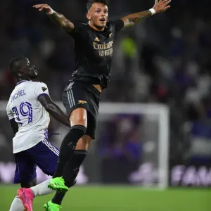 Arsenal FC's Ben White Goes Head-to-Head with Orlando City SC in Pre-Season Friendly Arsenal FC's Ben White Goes Head-to-Head with Orlando City SC in Pre-Season Friendly