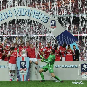 【送料無料】 Arsenal FA cup 2014 記念フレーム zp_Celebrations001_6978_0.jpg?