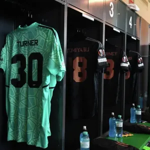 Arsenal FC's Pre-Match Preparations at FC Zurich's Kybunpark for UEFA Europa League Group A