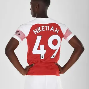Arsenal First Team: Eddie Nketiah at 2018/19 Photo Call
