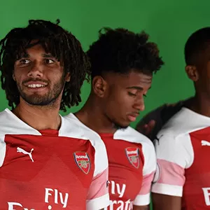 Arsenal First Team: Mohamed Elneny at 2018/19 Photo Call