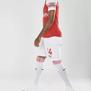 Arsenal First Team: Pierre-Emerick Aubameyang at 2018/19 Photo-call