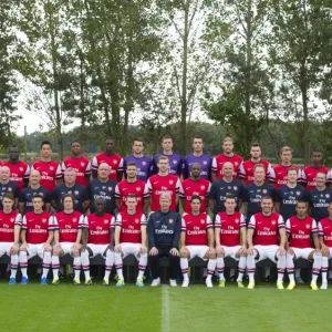 Arsenal First Team Squad 2013-14 Print