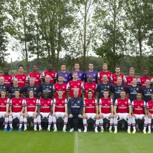 Arsenal First Team Squad 2013-14 Print