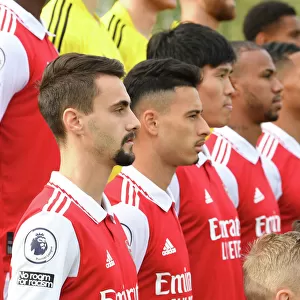 Arsenal First Team Squad 2022-23: Fabio Vieira Shines in Team Photo