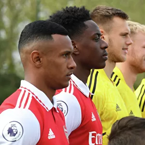 Arsenal First Team Squad 2022-23: Portrait of Albert Sambi Lokonga