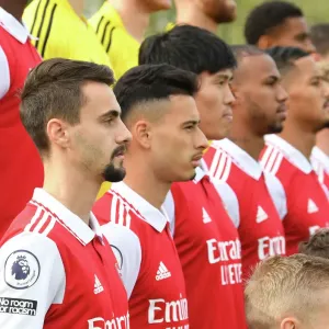 Arsenal First Team Squad 2022-23: Fabio Vieira Shines in Team Photo