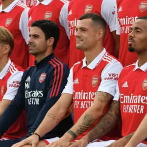 Arsenal First Team Squad 2022-23: Granit Xhaka in Focus