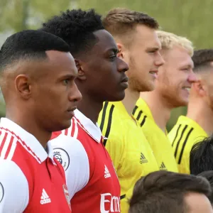 Arsenal First Team Squad 2022-23: Portrait of Albert Sambi Lokonga