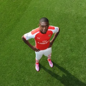Arsenal First Team: Yaya Sanogo at Emirates Stadium (2014)