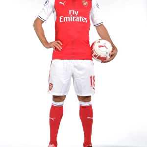 Arsenal Football Club: 2016-17 First Team - Nacho Monreal at Photocall