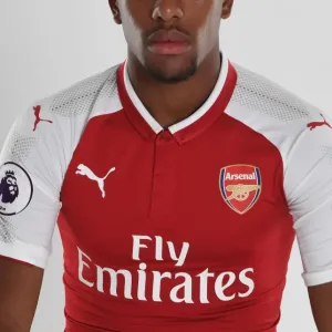 Arsenal Fußballclub 2017/18: Alex Iwobi bei der Teamfotografie
