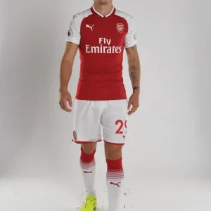 Arsenal Football Club 2017-18 Team: Granit Xhaka's Photoshoot at Emirates Stadium