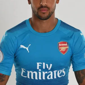 Der Arsenal Fußballclub 2017/18 - Teamfoto: Theo Walcott