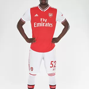 Arsenal Football Club: 2019-2020 New Season Photocall Featuring James Olayinka