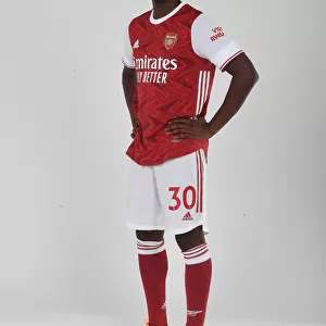Arsenal Football Club: Eddie Nketiah at 2020-21 First Team Photoshoot