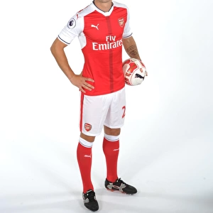 Arsenal Football Club: Granit Xhaka at 2016-17 First Team Photocall