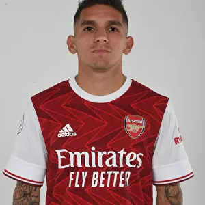 Arsenal Football Club: Lucas Torreira Training with the First Team at London Colney (2020-21)