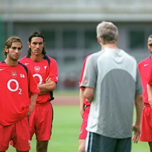 Arsenal Football Club: Pre-Season Training at Olympic Stadium, Amsterdam, 2004 (featuring Robin van Persie)