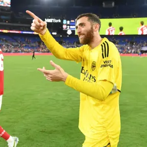 Arsenal Football Club in Pre-Season USA Tour: Matt Turner Post-Match at M&T Bank Stadium, Baltimore