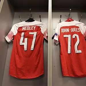 Arsenal Football Club: Preparing for Battle in Vorskla Poltava Changing Room (UEFA Europa League 2018-19)