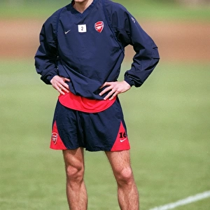 Arsenal Football Club: Robin van Persie in Training, 2004