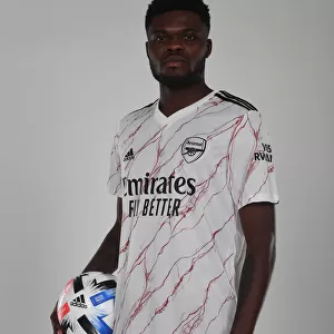 Arsenal Football Club Welcomes New Signing Thomas Partey at London Colney Training Ground