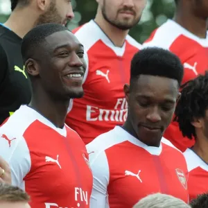 Arsenal Football Club: Yaya Sanogo at 2016-17 First Team Photoshoot Arsenal Football Club: Yaya Sanogo at 2016-17 First Team Photoshoot