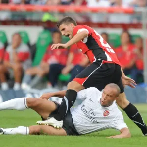 Arsenal at Hannover 96: 2009-10 Season Match