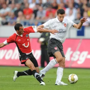 Arsenal at Hannover 96: 2009-10 Season Match