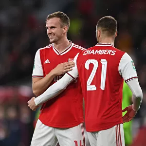 Arsenal: Holding and Chambers Embrace Carabao Cup Victory