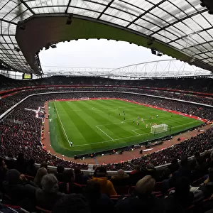 Arsenal at Home: Emirates Stadium Roars in the Premier League Clash Against Burnley