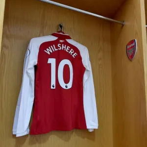 Arsenal: Jack Wilshere's Empty Shirt in the Home Changing Room Before Arsenal vs Crystal Palace Arsenal: Jack Wilshere's Empty Shirt in the Home Changing Room Before Arsenal vs Crystal Palace