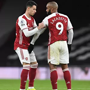 Arsenal: Lacazette Captains Team Against Newcastle in Empty Emirates Stadium (2020-21)