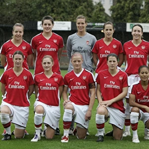 Arsenal Women Collection: Arsenal Ladies v POAL Thessaloniki 2009-10