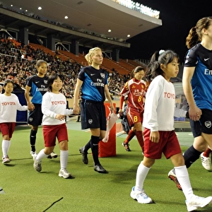 Arsenal Ladies in Action: 1-1 Stalemate against INAC Kobe at Nishigaoka Stadium, Tokyo (November 30, 2011)