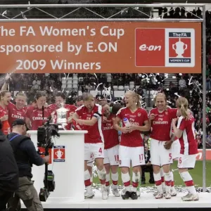 Arsenal Ladies Celebrate