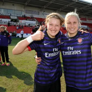 Arsenal Ladies Celebrate FA Women's Cup Victory Print Arsenal Ladies Celebrate FA Women's Cup Victory Print