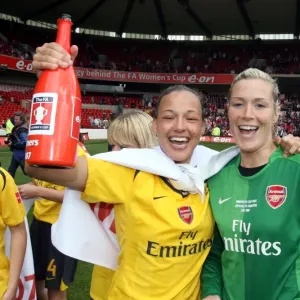 Arsenal Ladies Celebrate Historic FA Cup Victory: Double Joy for Emma Byrne and Lianne Sanderson - Arsenal's 4-1 Triumph over Charlton Athletic (FA Cup Final 2007) Arsenal Ladies Celebrate Historic FA Cup Victory: Double Joy for Emma Byrne and Lianne Sanderson - Arsenal's 4-1 Triumph over Charlton Athletic (FA Cup Final 2007)