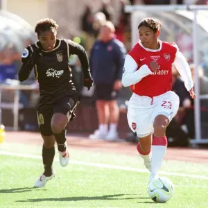 Arsenal Ladies Defeat Umea IK 0:1 in UEFA Cup: Mary Philip and Elaine Score Arsenal Ladies Defeat Umea IK 0:1 in UEFA Cup: Mary Philip and Elaine Score