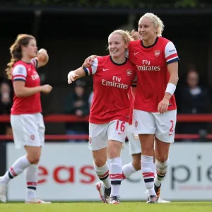 Arsenal Ladies FC Triumph Over Barcelona: Kim Little and Steph Houghton's Unforgettable Goal Celebration (UEFA Women's Champions League, 2012) Arsenal Ladies FC Triumph Over Barcelona: Kim Little and Steph Houghton's Unforgettable Goal Celebration (UEFA Women's Champions League, 2012)