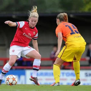 Arsenal Ladies FC vs. Barcelona: Kim Little vs. Virginia Torrecilla in UEFA Women's Champions League Clash Arsenal Ladies FC vs. Barcelona: Kim Little vs. Virginia Torrecilla in UEFA Women's Champions League Clash