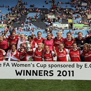 Arsenal Ladies Lift the FA Cup: 2-0 Win over Bristol Academy