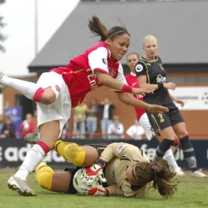 Arsenal Ladies Lift UEFA Women's Cup: 1-0 Aggregate Victory over UMEA IK (2006-07) - 6th UEFA Women's Cup Final Arsenal Ladies Lift UEFA Women's Cup: 1-0 Aggregate Victory over UMEA IK (2006-07) - 6th UEFA Women's Cup Final