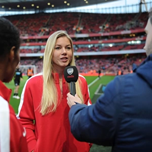Arsenal Ladies: Rachel Yankey and Anouk Hoogendijk Pre-Match Interview (Arsenal v Newcastle United, 2013/14)